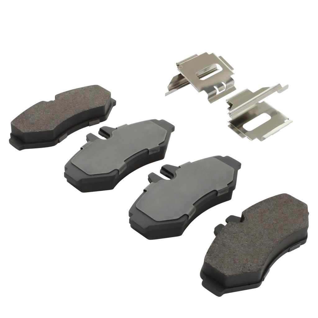 Quality-Built 1003-0928M - Black Series Semi-Metallic Brake Pad Set