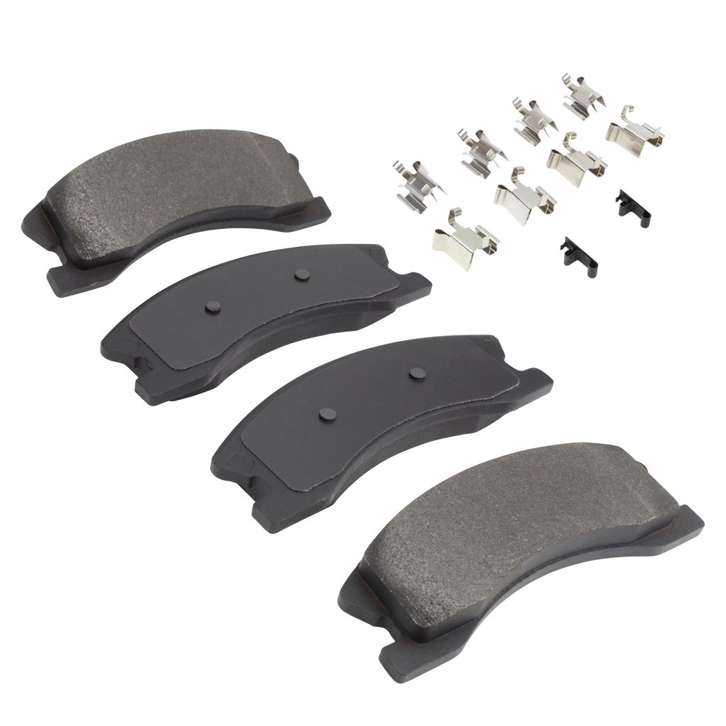 Quality-Built 1003-0945M - Black Series Semi-Metallic Brake Pad Set