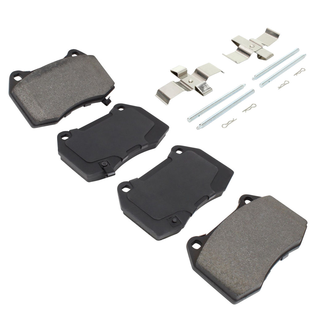 Quality-Built 1003-0960M - Black Series Semi-Metallic Brake Pad Set