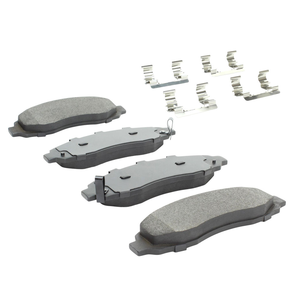 Quality-Built 1003-0962M - Black Series Semi-Metallic Brake Pad Set