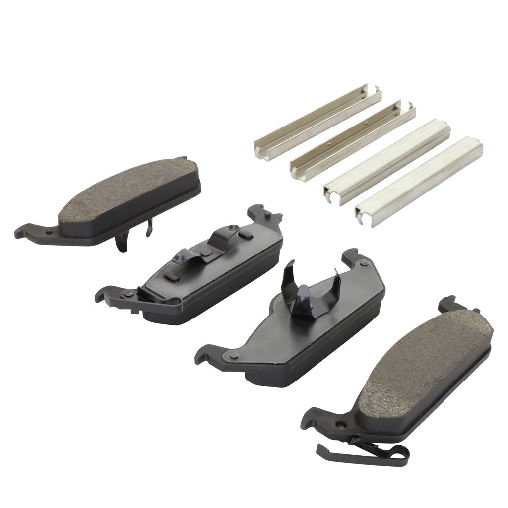 Quality-Built 1003-0963M - Black Series Semi-Metallic Brake Pad Set