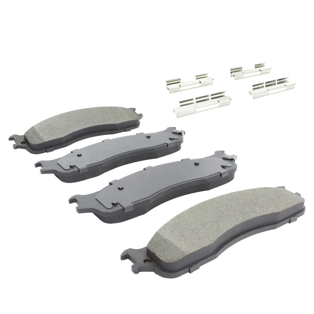 Quality-Built 1003-0965M - Black Series Semi-Metallic Brake Pad Set