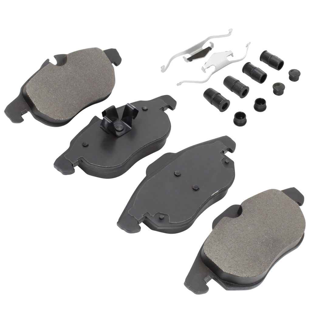 Quality-Built 1003-0972BM - Black Series Semi-Metallic Brake Pad Set
