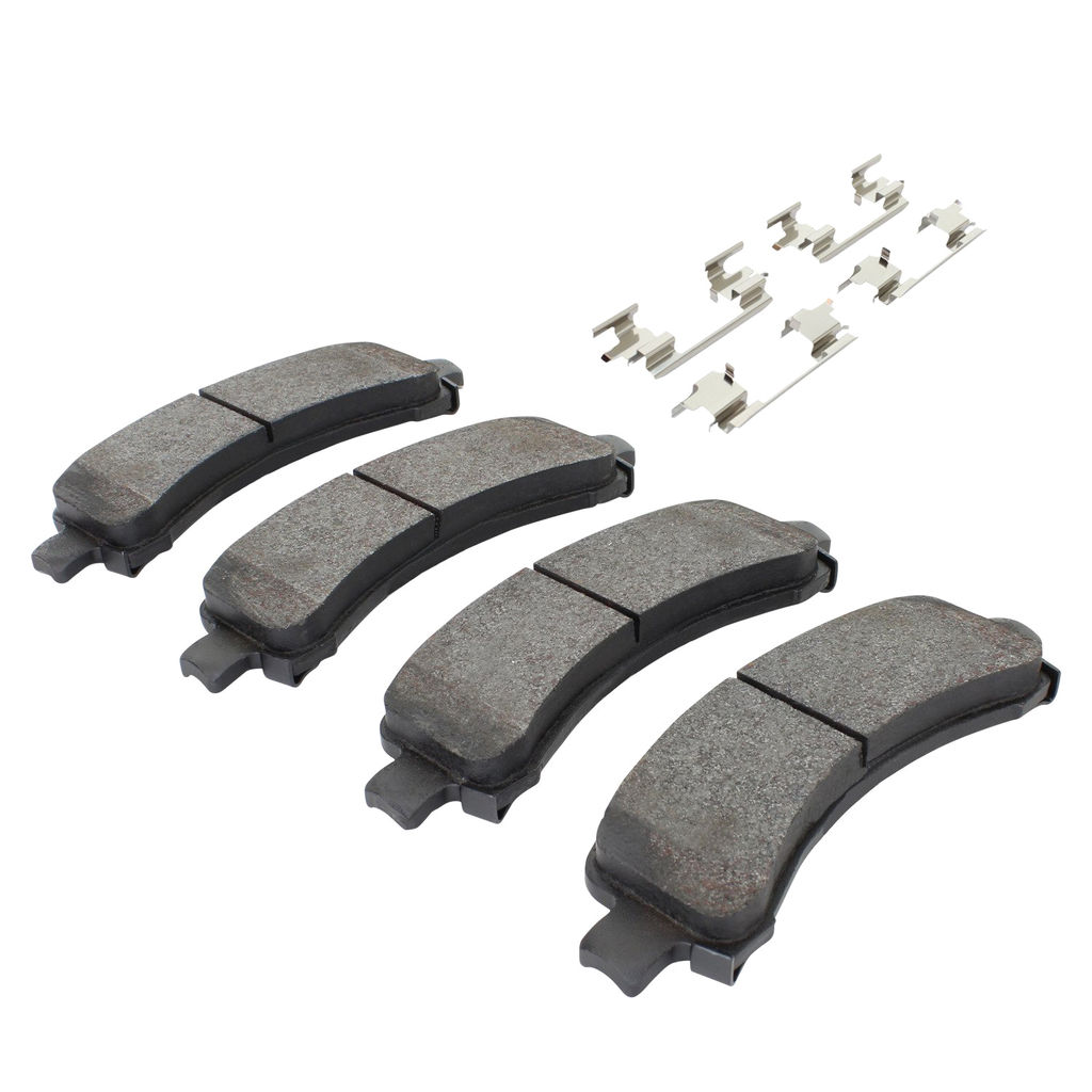 Quality-Built 1003-0974AM - Black Series Semi-Metallic Brake Pad Set