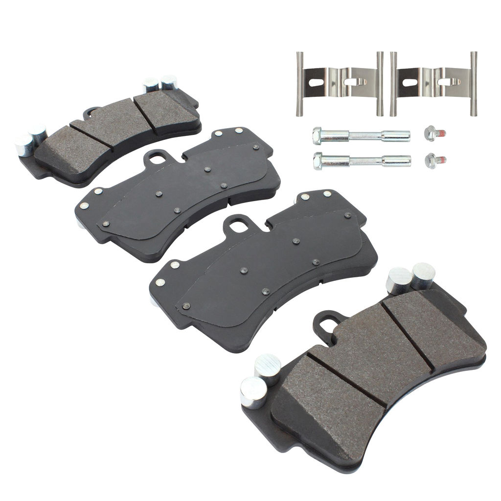 Quality-Built 1003-0977M - Black Series Semi-Metallic Brake Pad Set