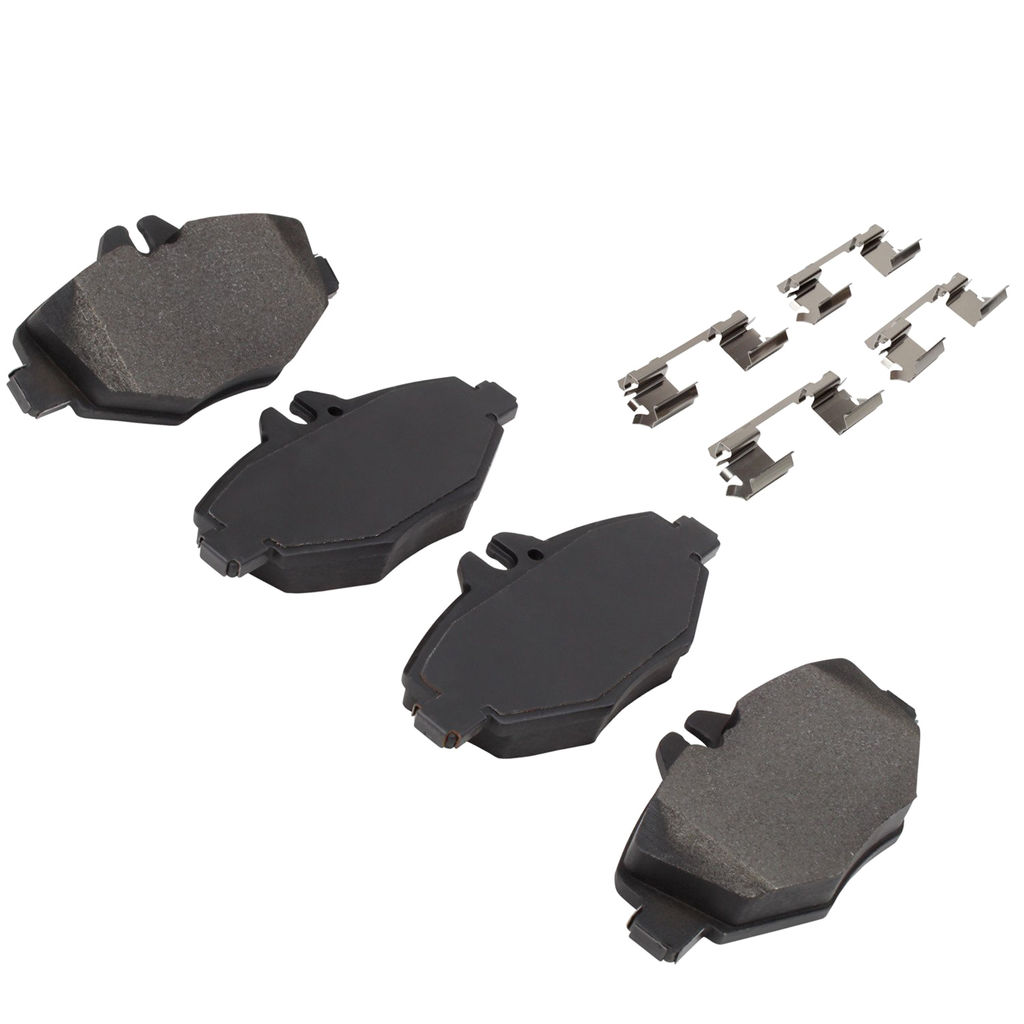 Quality-Built 1003-0987M - Black Series Semi-Metallic Brake Pad Set