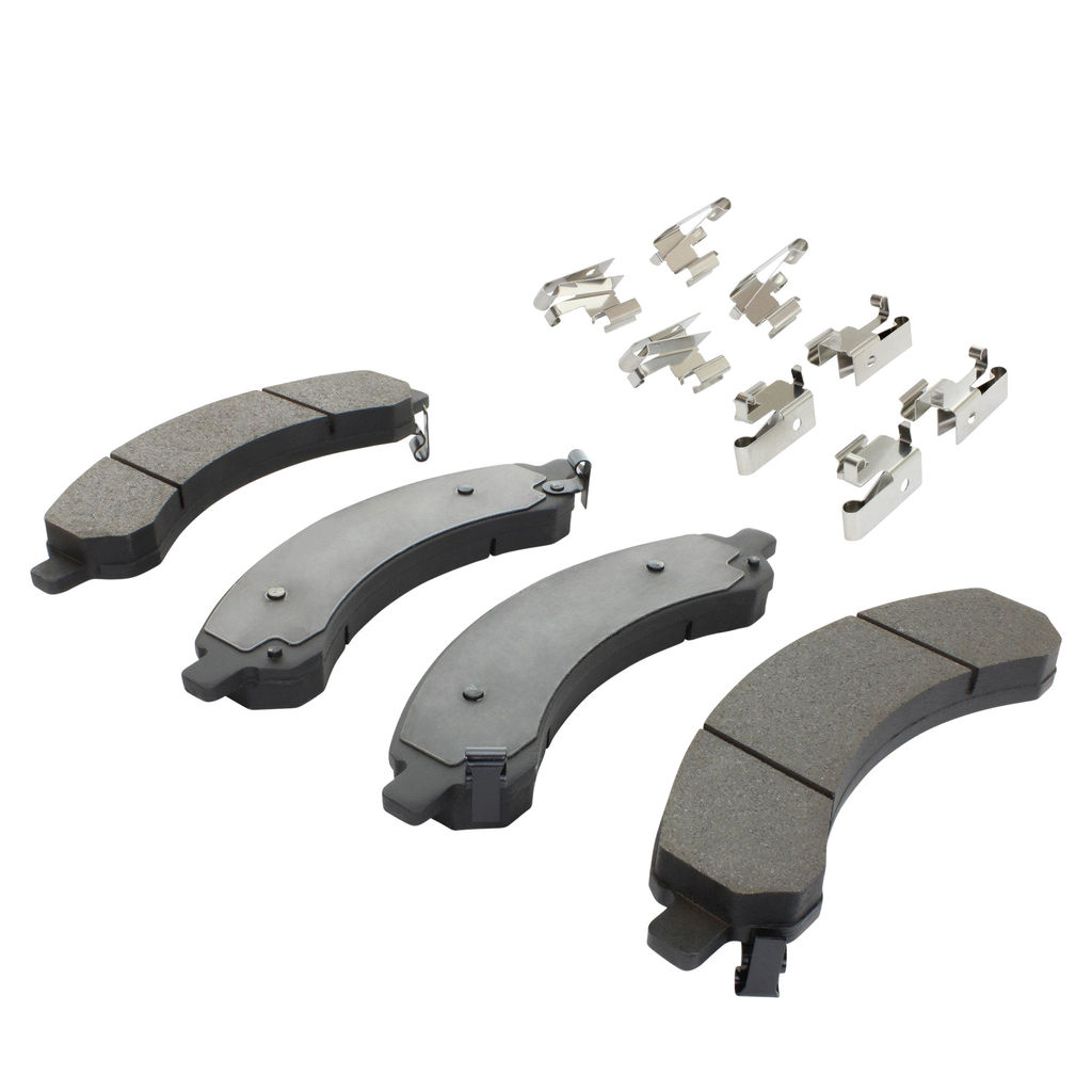 Quality-Built 1003-0989M - Black Series Semi-Metallic Brake Pad Set