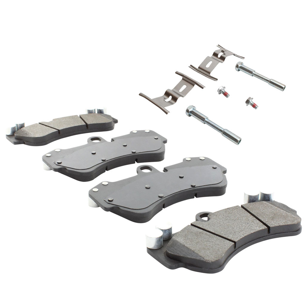 Quality-Built 1003-1007M - Black Series Semi-Metallic Brake Pad Set