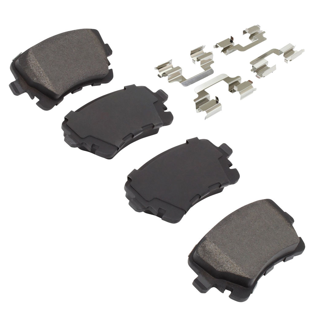 Quality-Built 1003-1018M - Black Series Semi-Metallic Brake Pad Set