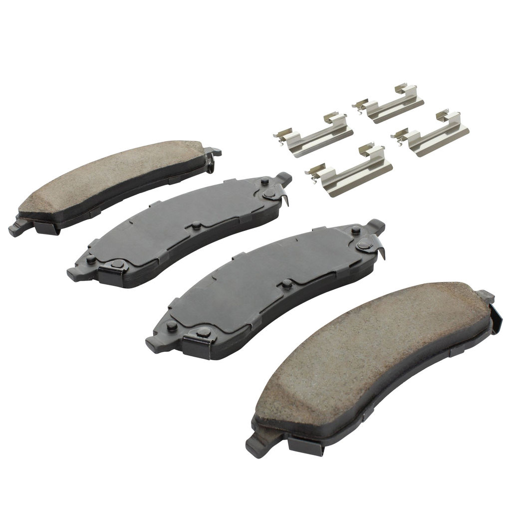 Quality-Built 1003-1019M - Black Series Semi-Metallic Brake Pad Set