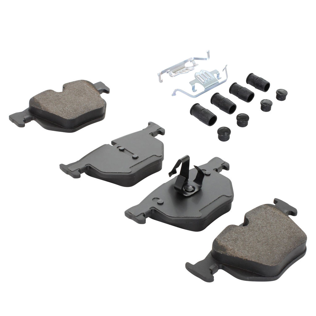 Quality-Built 1003-1042M - Black Series Semi-Metallic Brake Pad Set