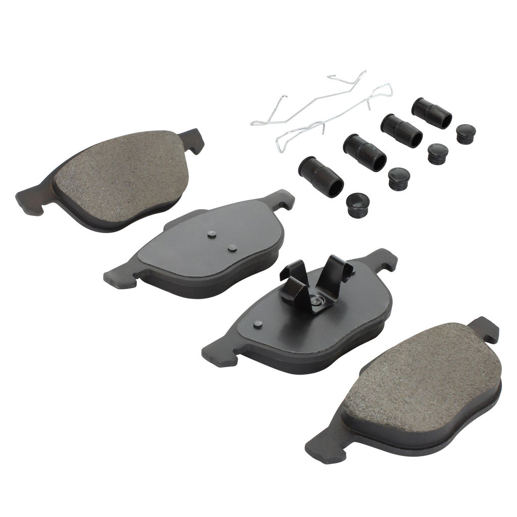 Quality-Built 1003-1044M - Black Series Semi-Metallic Brake Pad Set