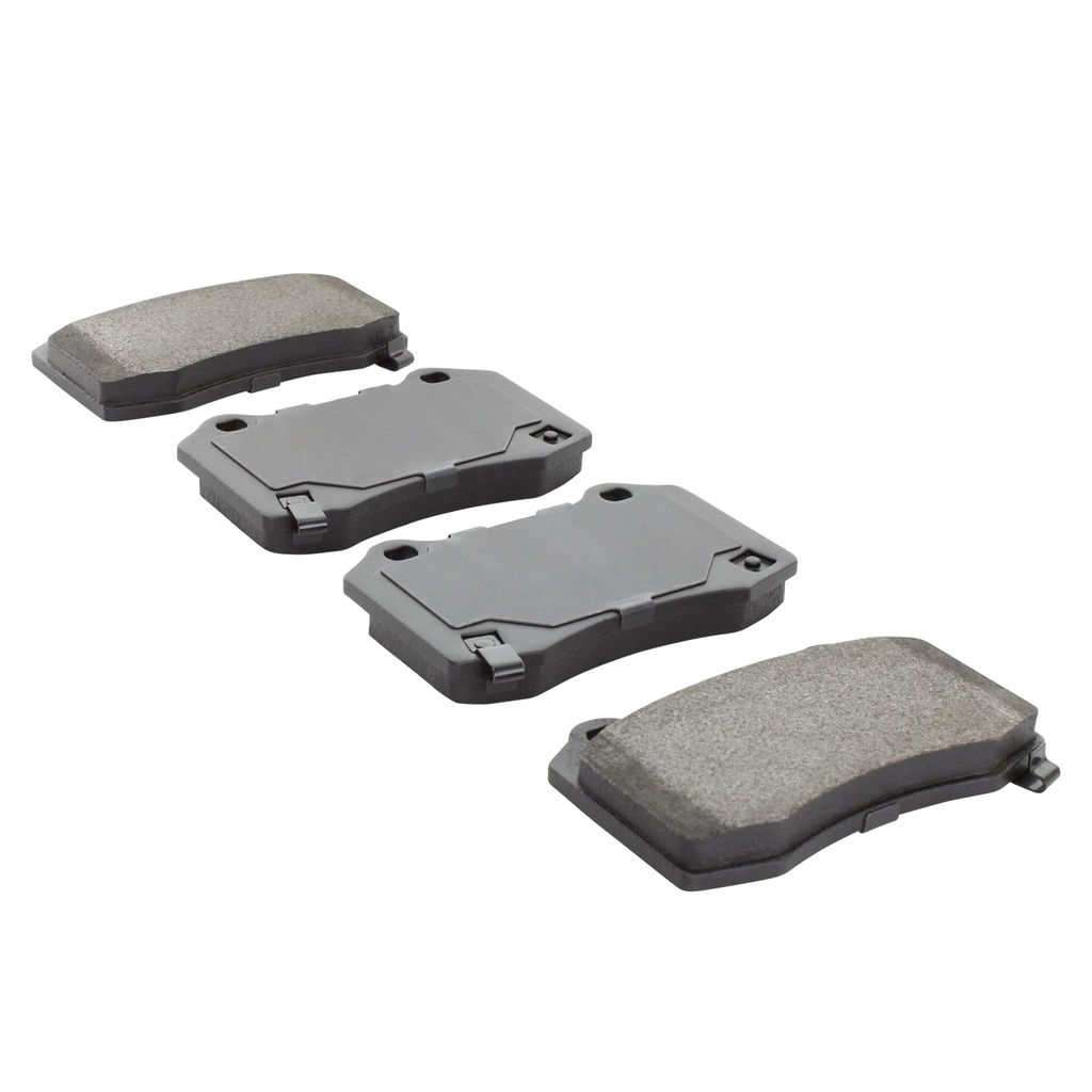 Quality-Built 1003-1053M - Black Series Semi-Metallic Brake Pad Set