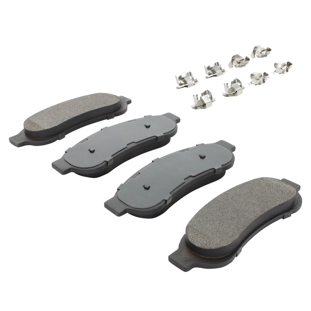Quality-Built 1003-1067M - Black Series Semi-Metallic Brake Pad Set