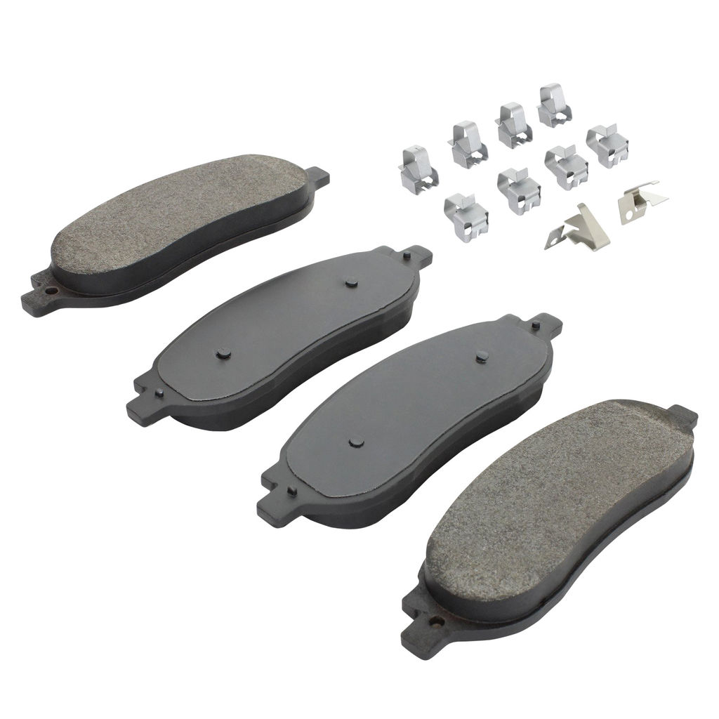 Quality-Built 1003-1068M - Black Series Semi-Metallic Brake Pad Set