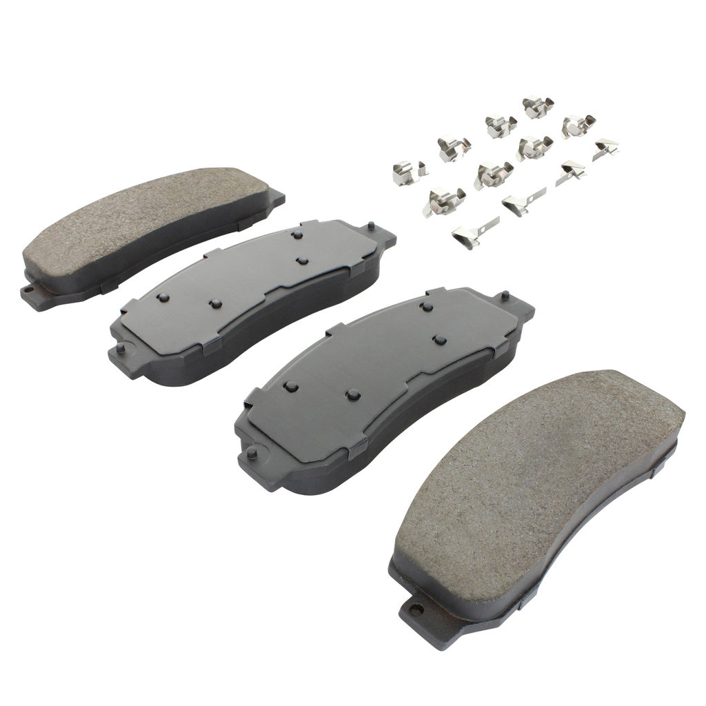 Quality-Built 1003-1069M - Black Series Semi-Metallic Brake Pad Set