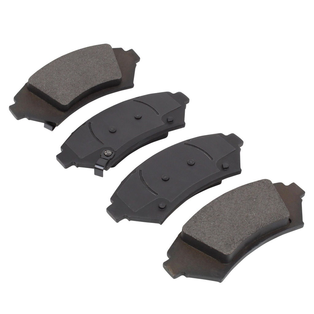 Quality-Built 1003-1076M - Black Series Semi-Metallic Brake Pad Set