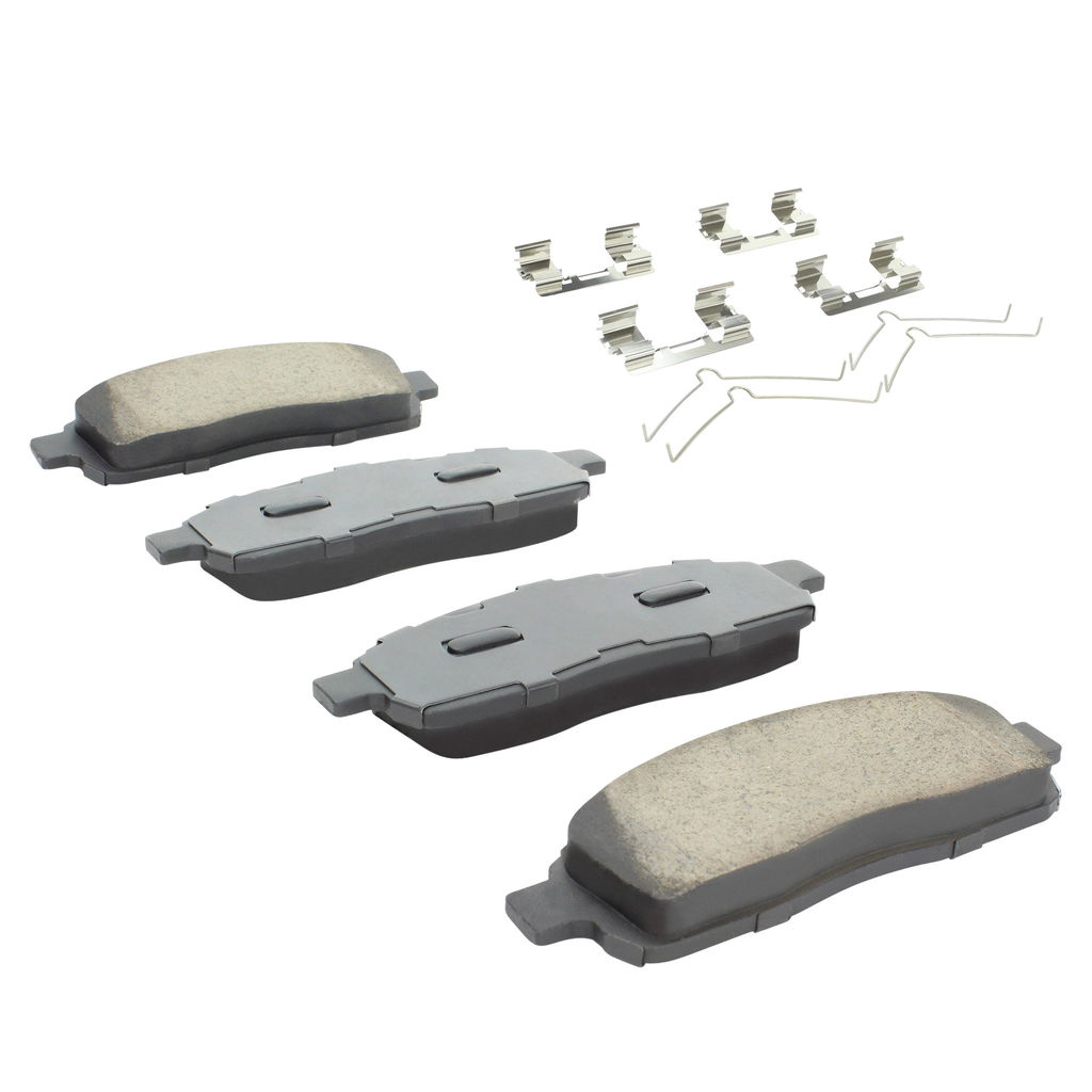 Quality-Built 1003-1083M - Black Series Semi-Metallic Brake Pad Set