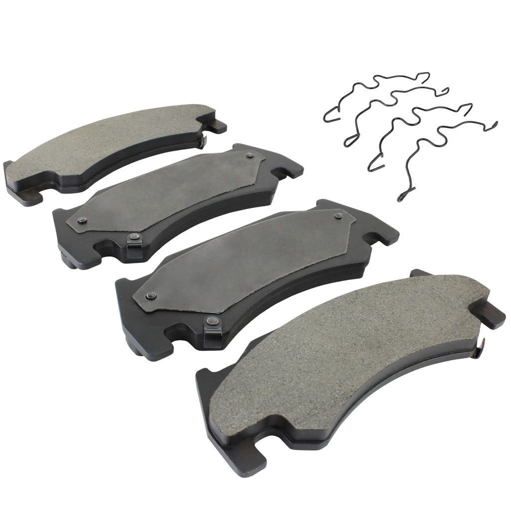 Quality-Built 1003-1085M - Black Series Semi-Metallic Brake Pad Set
