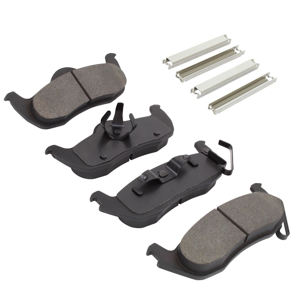 Quality-Built 1003-1087M - Black Series Semi-Metallic Brake Pad Set