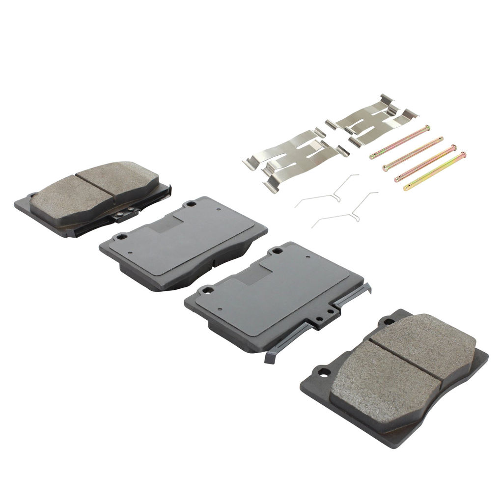 Quality-Built 1003-1091M - Black Series Semi-Metallic Brake Pad Set