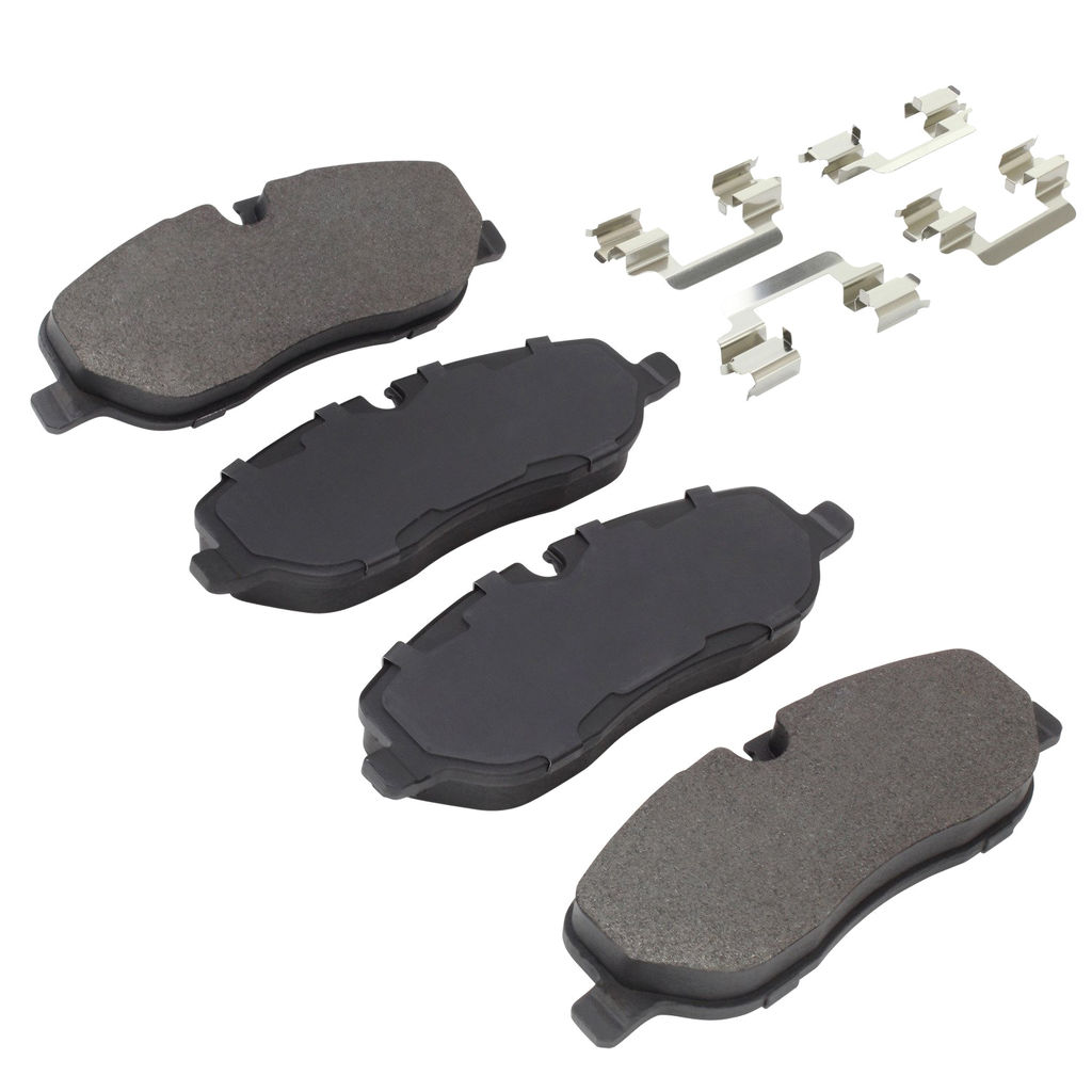 Quality-Built 1003-1098M - Black Series Semi-Metallic Brake Pad Set