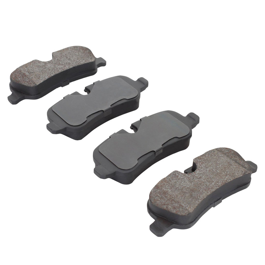 Quality-Built 1003-1099AM - Black Series Semi-Metallic Brake Pad Set