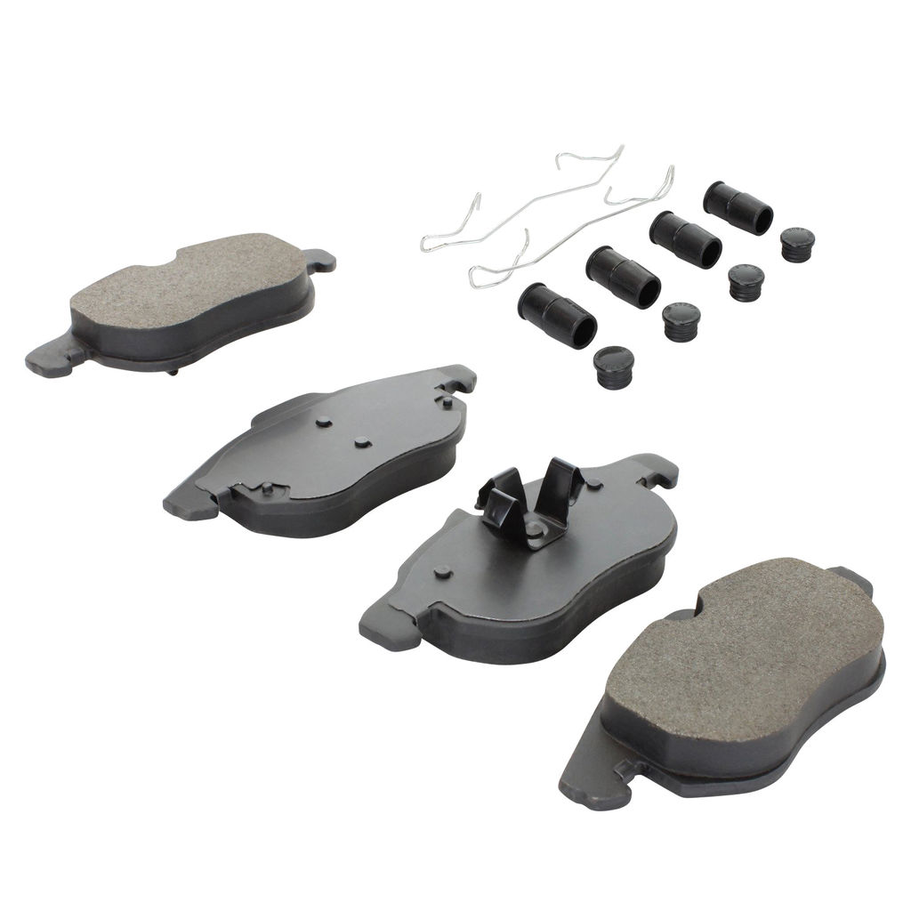 Quality-Built 1003-1106M - Black Series Semi-Metallic Brake Pad Set