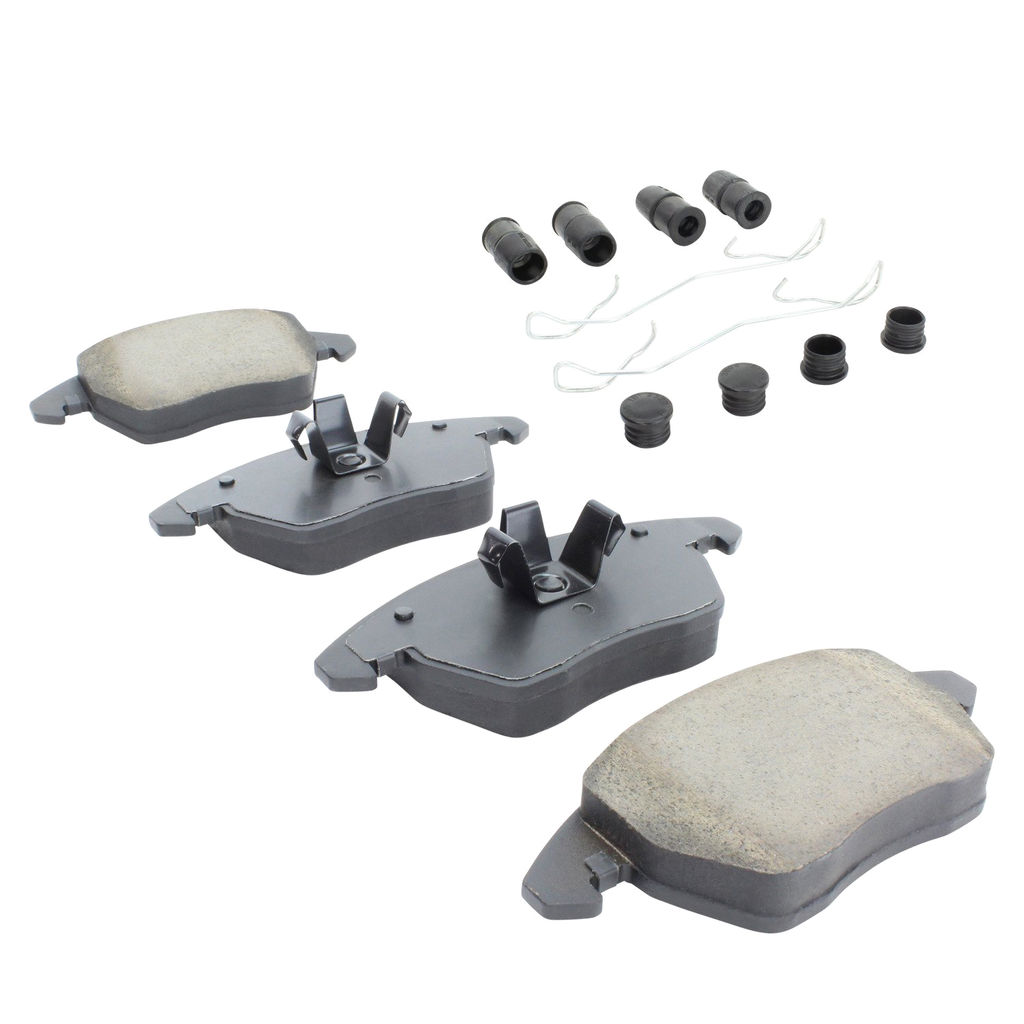 Quality-Built 1003-1107BM - Black Series Semi-Metallic Brake Pad Set