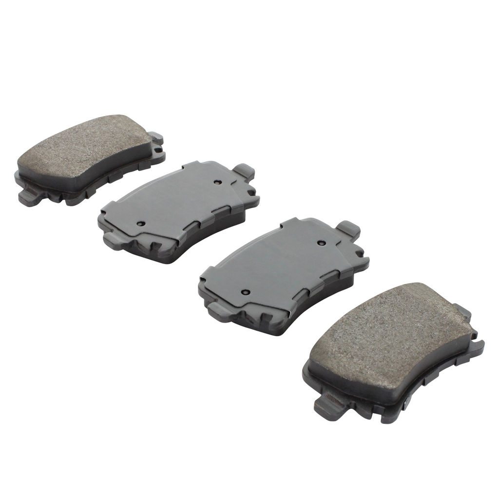Quality-Built 1003-1108AM - Black Series Semi-Metallic Brake Pad Set