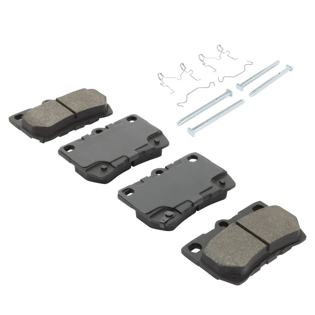 Quality-Built 1003-1113M - Black Series Semi-Metallic Brake Pad Set