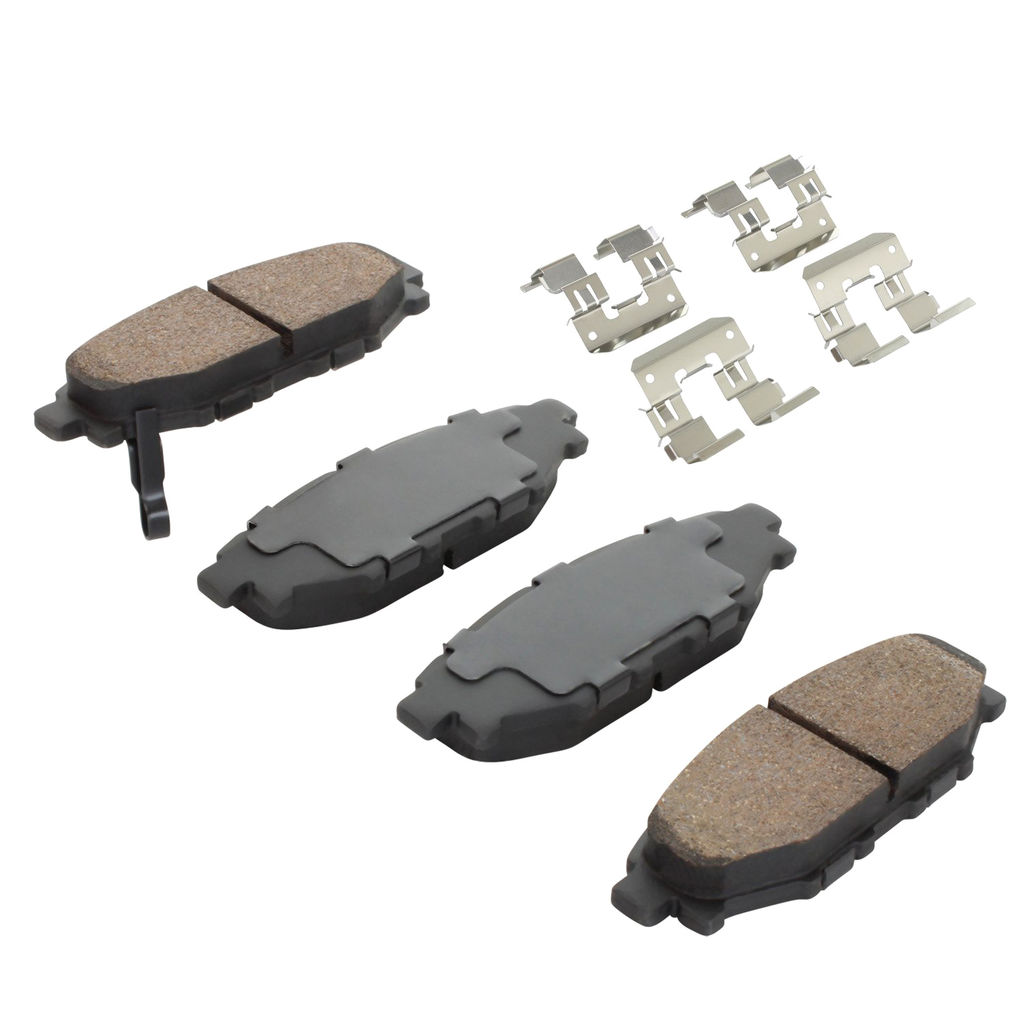 Quality-Built 1003-1114M - Black Series Semi-Metallic Brake Pad Set