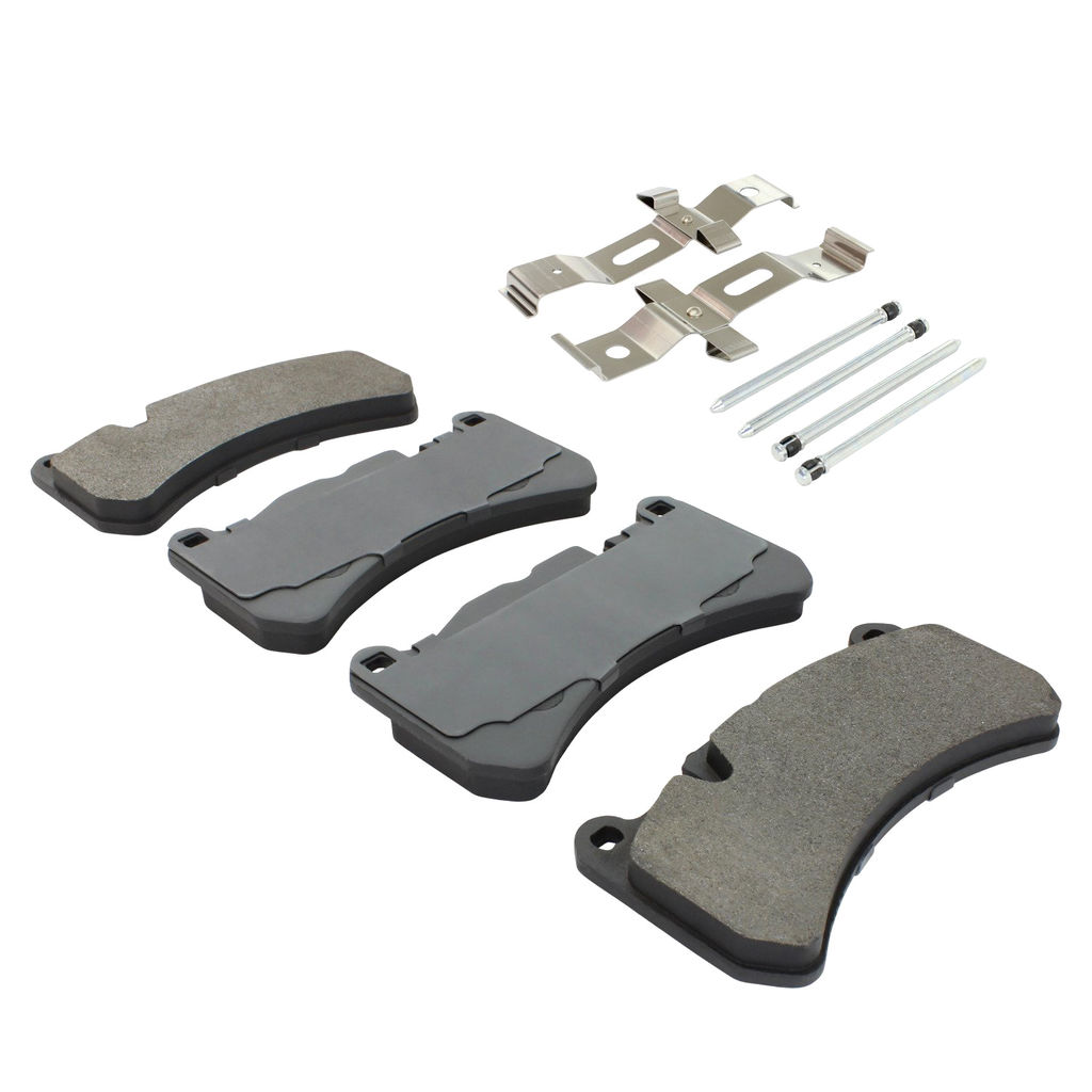 Quality-Built 1003-1116M - Black Series Semi-Metallic Brake Pad Set