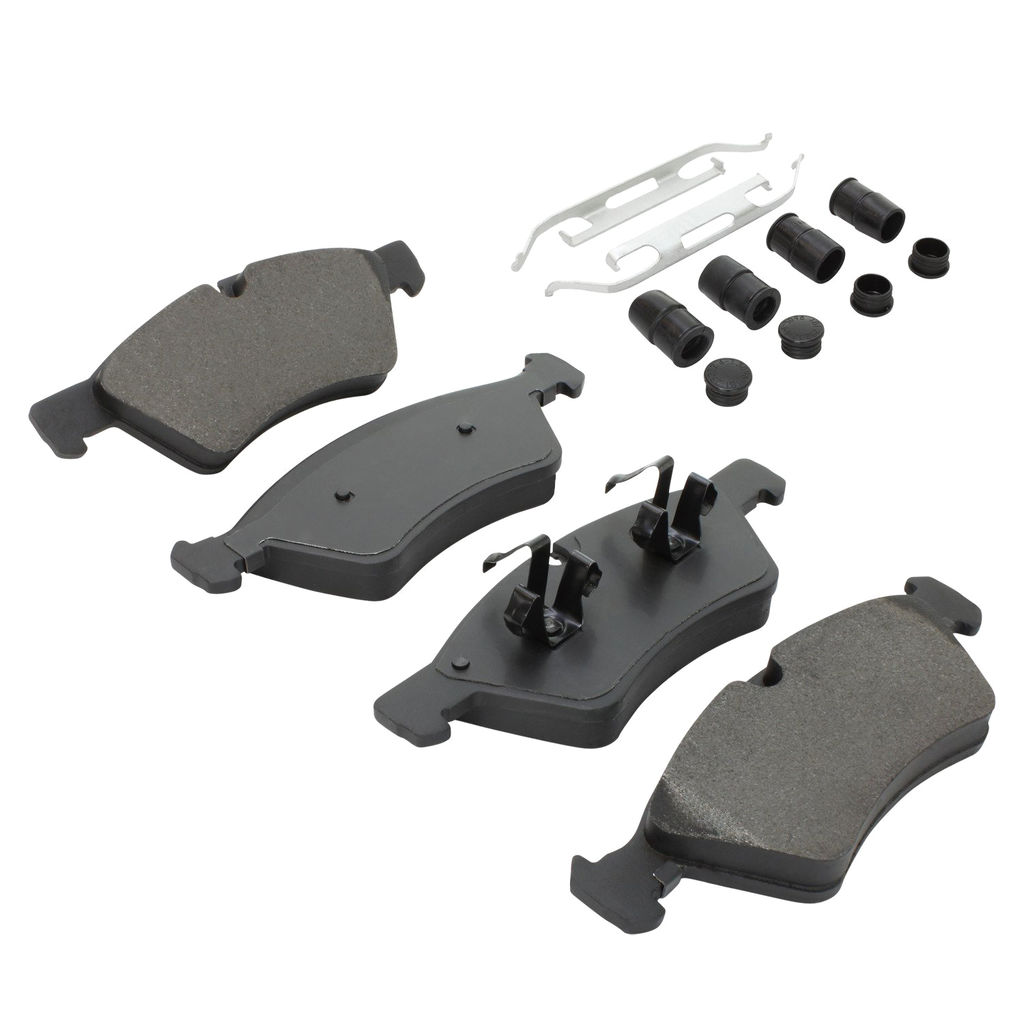 Quality-Built 1003-1123M - Black Series Semi-Metallic Brake Pad Set