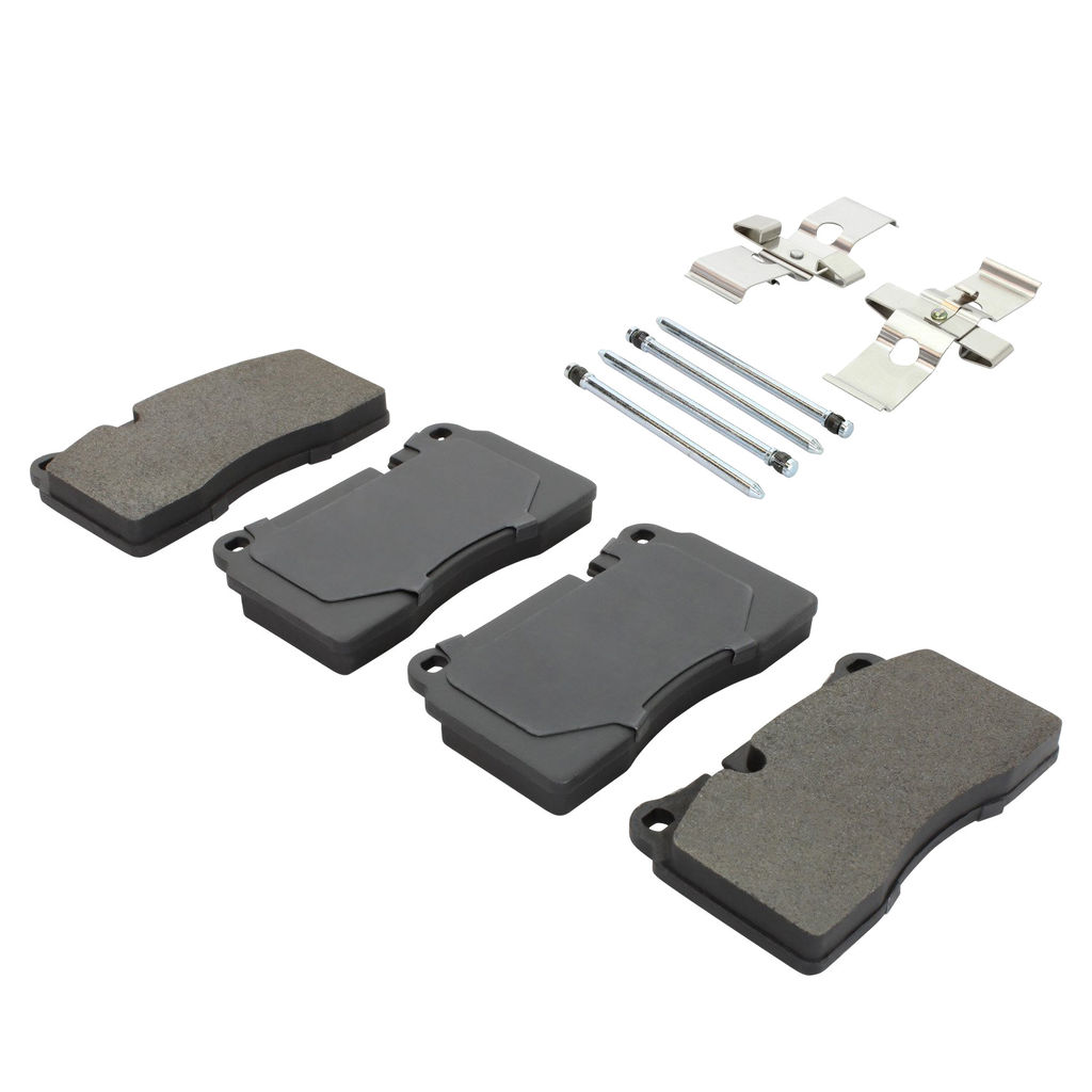 Quality-Built 1003-1129M - Black Series Semi-Metallic Brake Pad Set