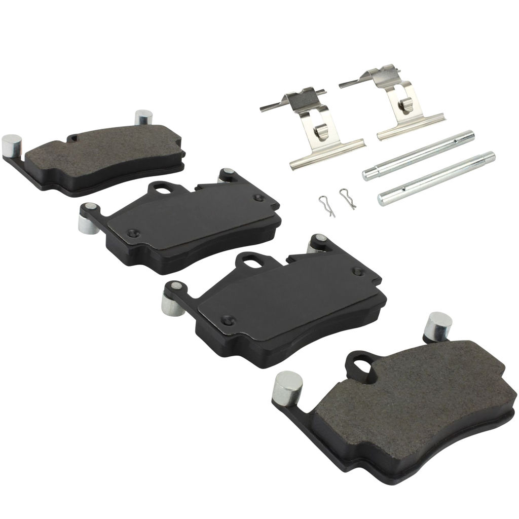 Quality-Built 1003-1134M - Black Series Semi-Metallic Brake Pad Set