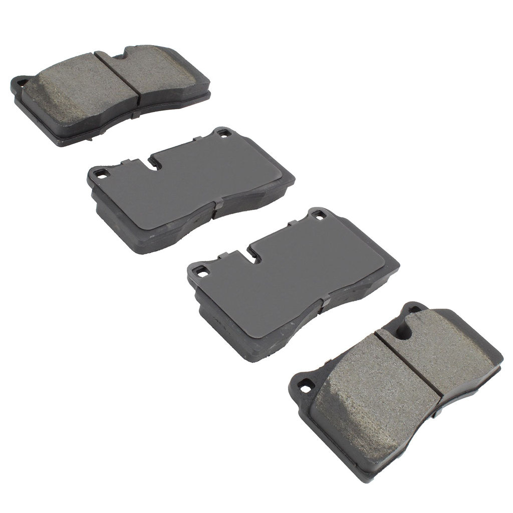 Quality-Built 1003-1155CM - Black Series Semi-Metallic Brake Pad Set