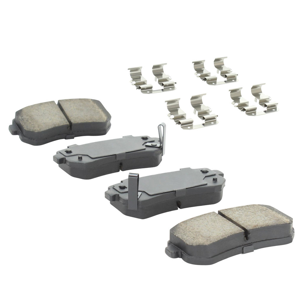 Quality-Built 1003-1157M - Black Series Semi-Metallic Brake Pad Set