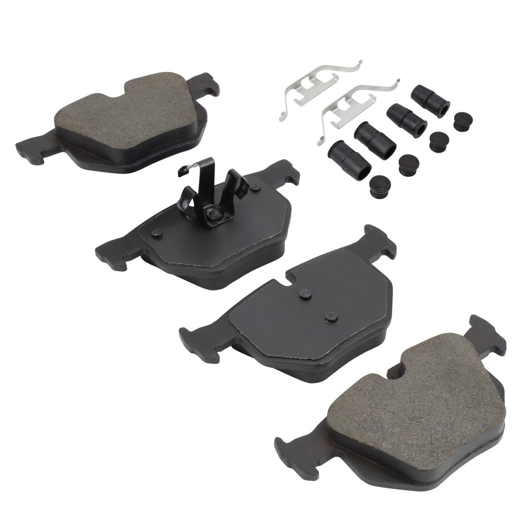 Quality-Built 1003-1170M - Black Series Semi-Metallic Brake Pad Set