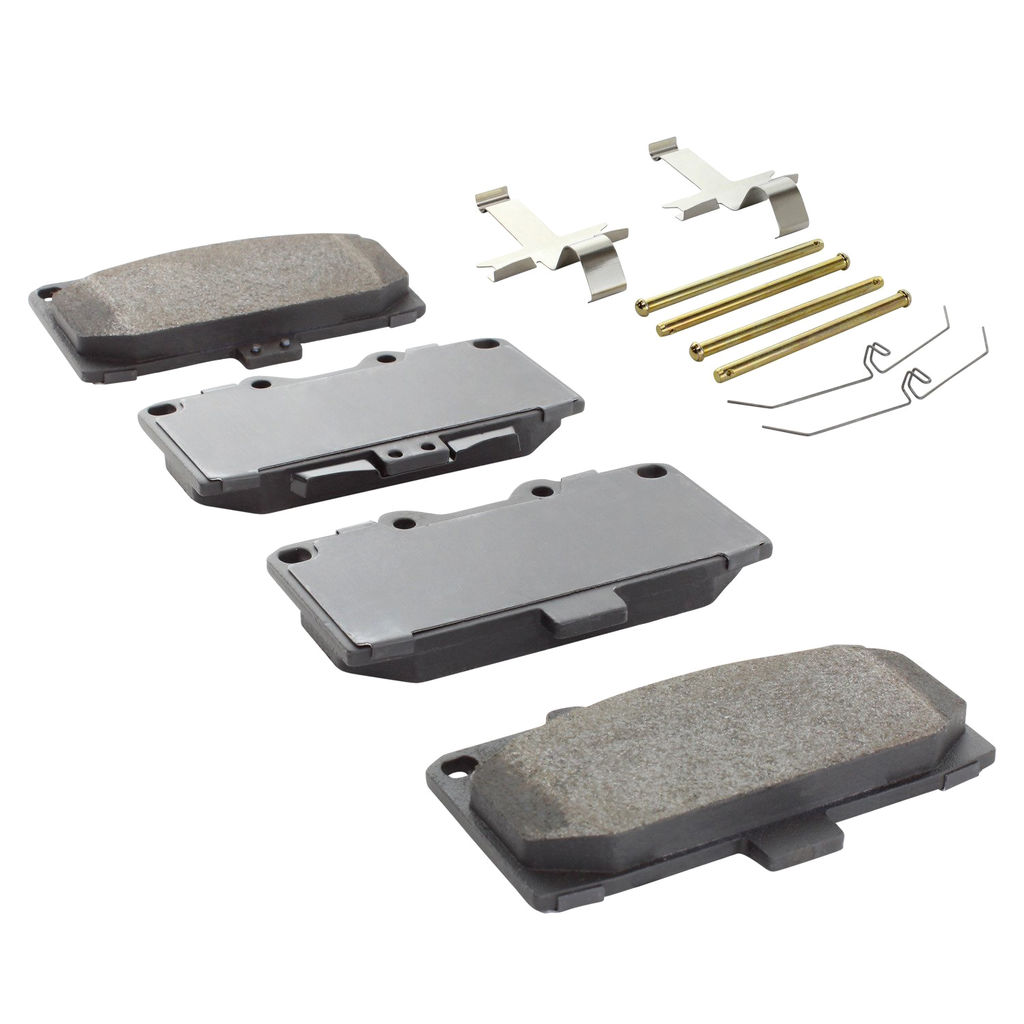 Quality-Built 1003-1182M - Black Series Semi-Metallic Brake Pad Set
