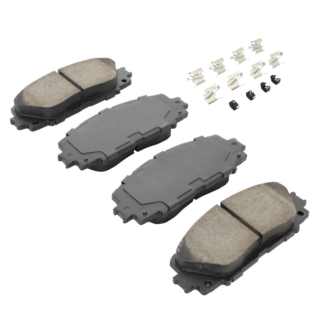 Quality-Built 1003-1184M - Black Series Semi-Metallic Brake Pad Set