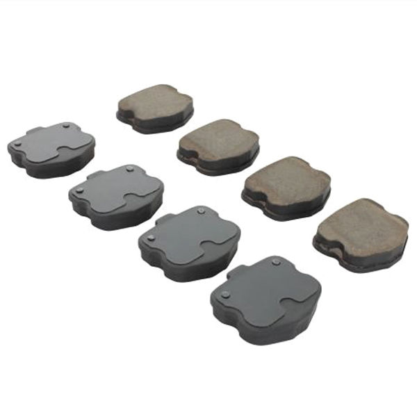 Quality-Built 1003-1185AM - Black Series Semi-Metallic Brake Pad Set