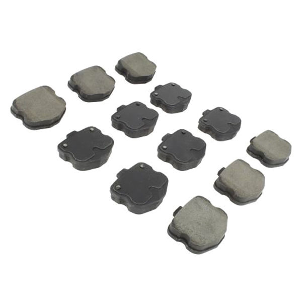 Quality-Built 1003-1185M - Black Series Semi-Metallic Brake Pad Set