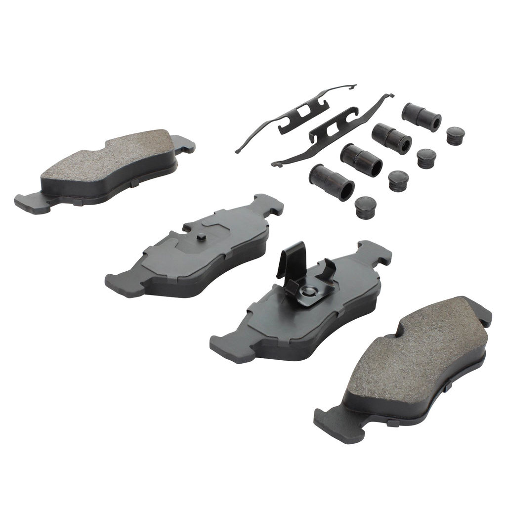 Quality-Built 1003-1229M - Black Series Semi-Metallic Brake Pad Set