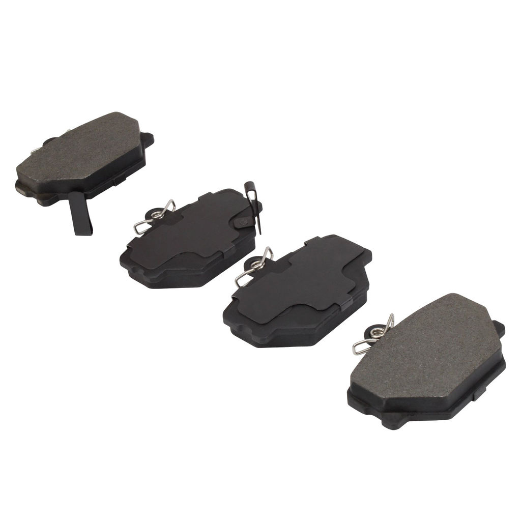 Quality-Built 1003-1252M - Black Series Semi-Metallic Brake Pad Set