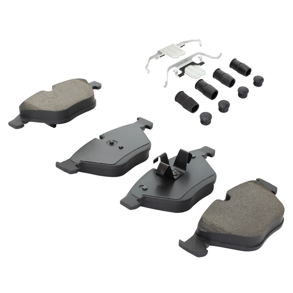 Quality-Built 1003-1260M - Black Series Semi-Metallic Brake Pad Set