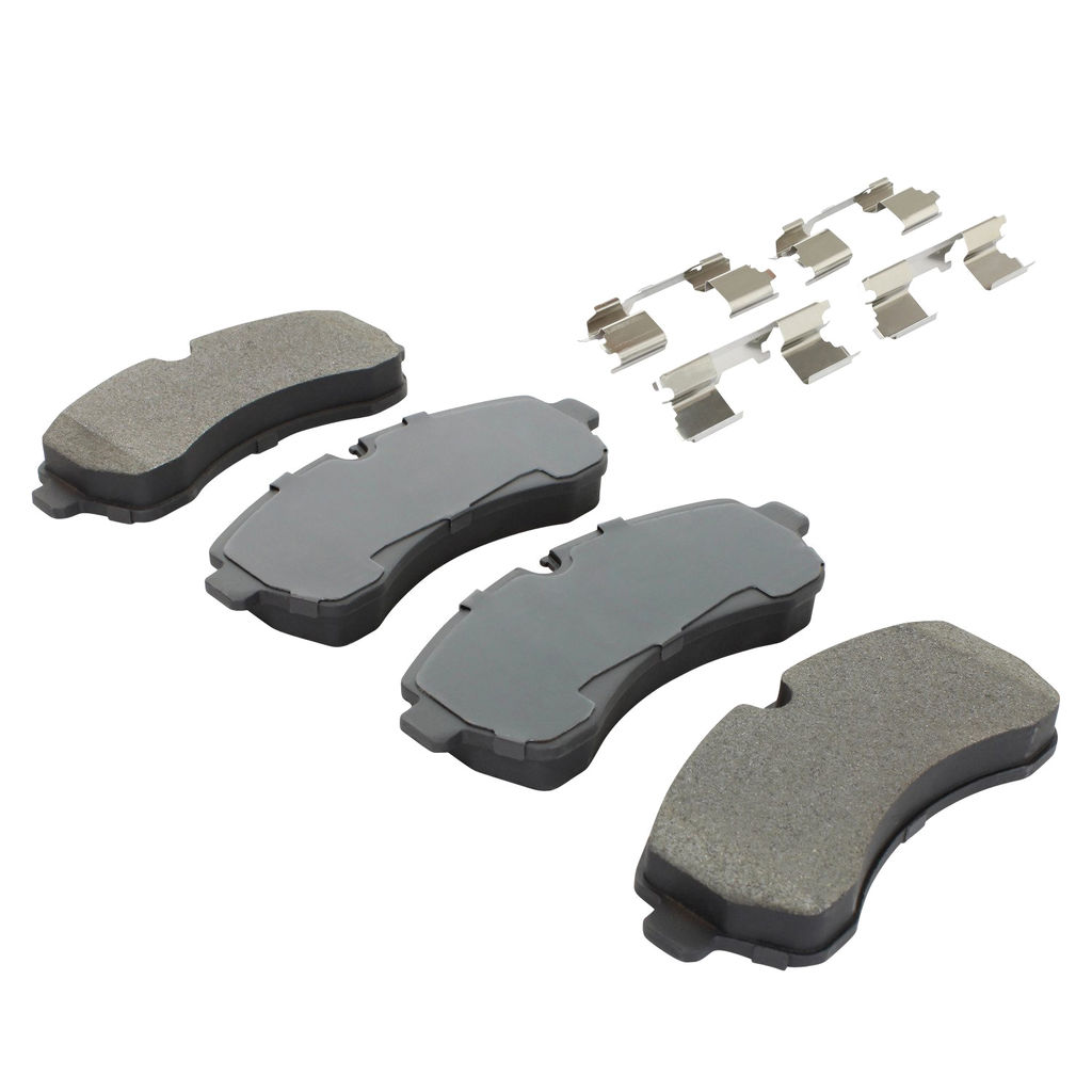 Quality-Built 1003-1268M - Black Series Semi-Metallic Brake Pad Set