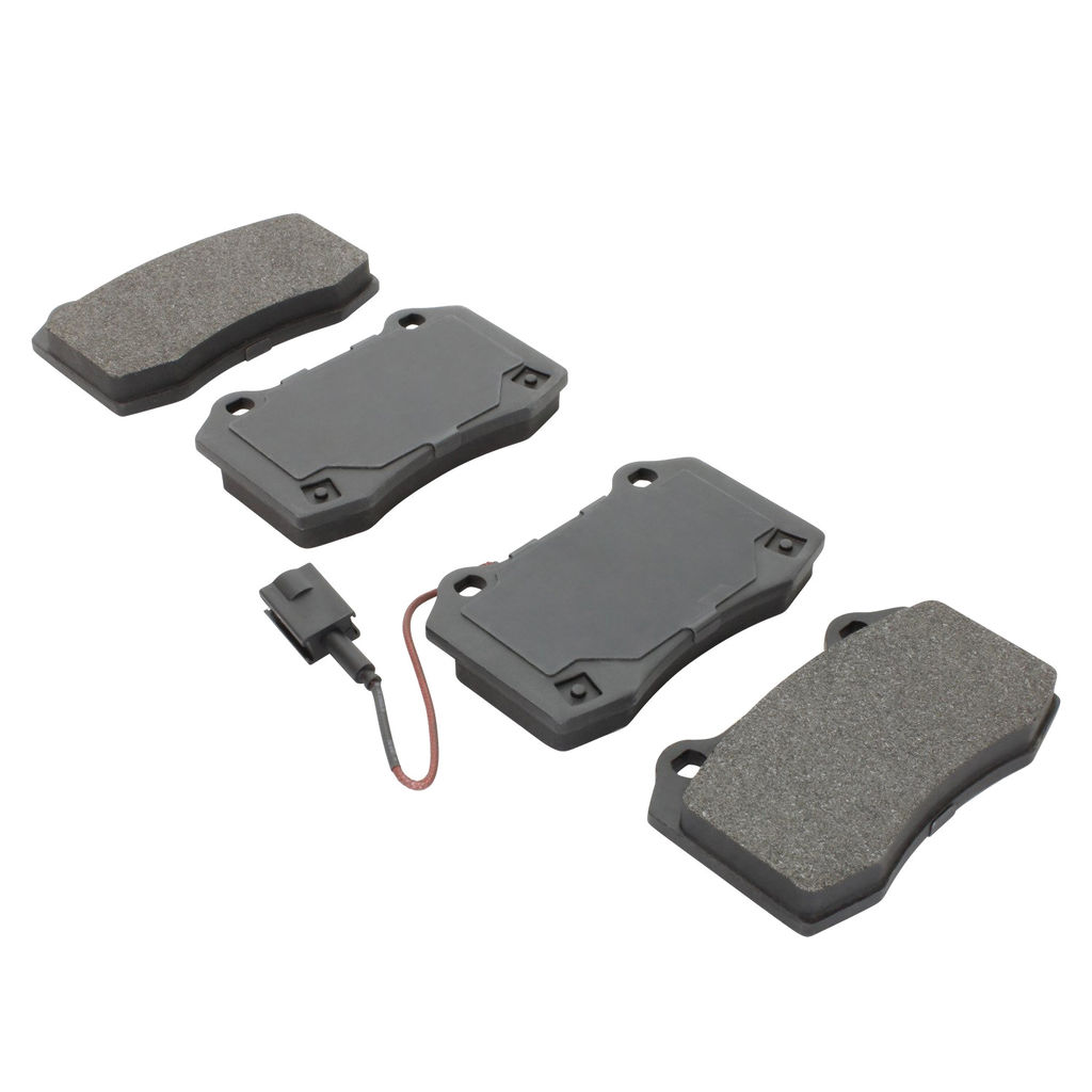 Quality-Built 1003-1270BM - Black Series Semi-Metallic Brake Pad Set