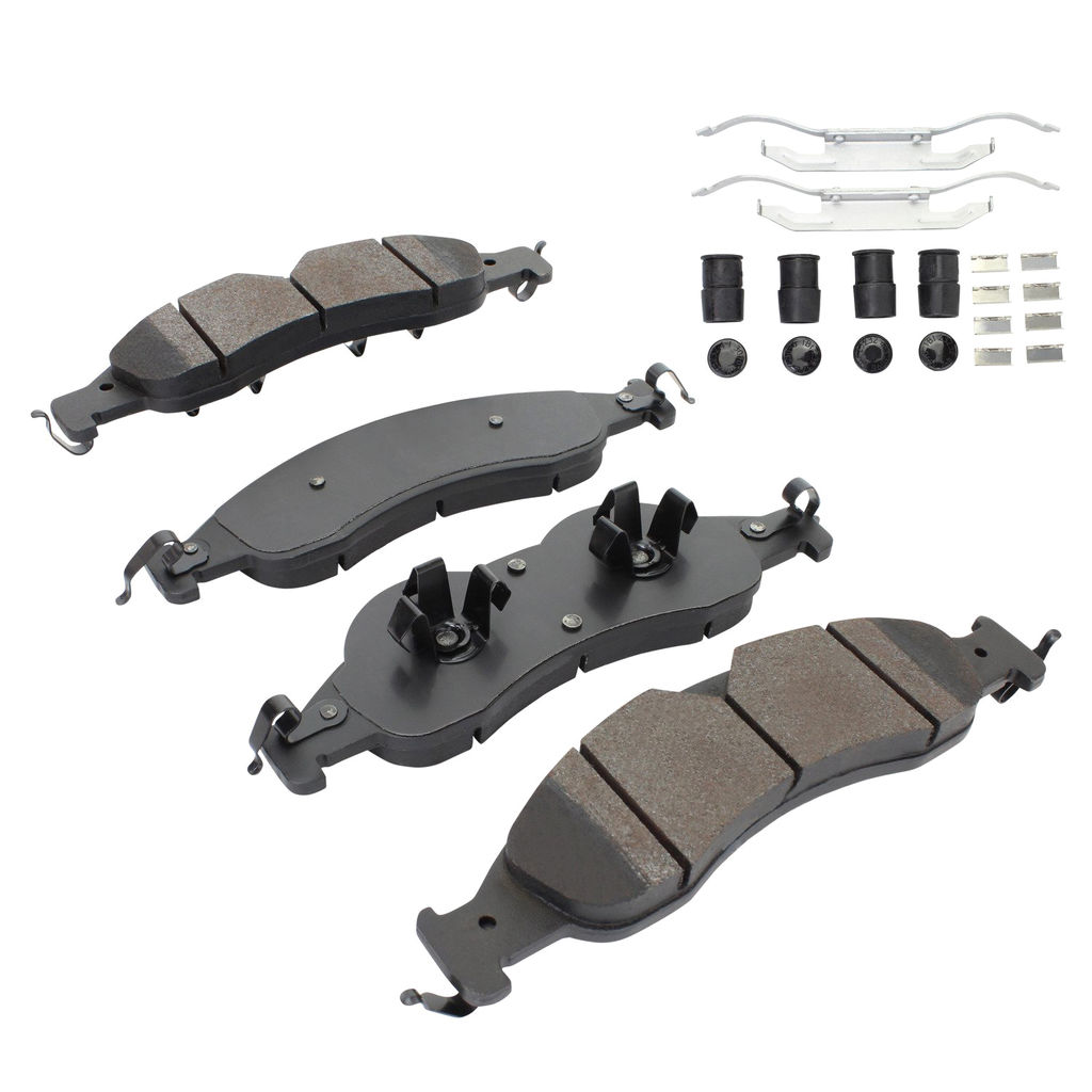 Quality-Built 1003-1278M - Black Series Semi-Metallic Brake Pad Set