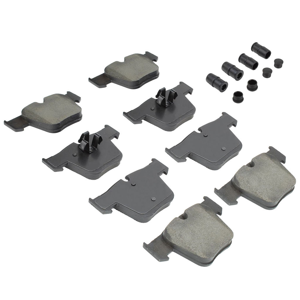 Quality-Built 1003-1289M - Black Series Semi-Metallic Brake Pad Set